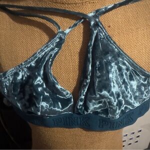 PINK Victoria's Secret Blue Bralette Intimates & Sleepwear